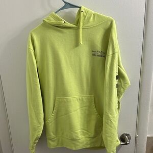 Dark Seas Grudens Lime Green Hoodie Sweatshirt